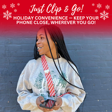 Load image into Gallery viewer, Clip &amp; Go Strap Christmas
