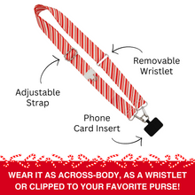 Load image into Gallery viewer, Clip &amp; Go Strap Christmas