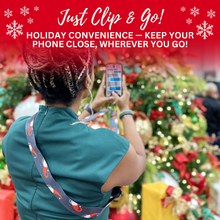 Load image into Gallery viewer, Clip &amp; Go Strap Christmas