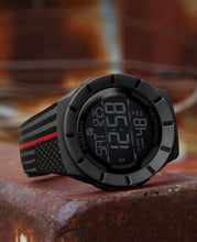 Load image into Gallery viewer, Coliseum Fit™ Assault - Firefighter Edition (Phantom Black) Watch