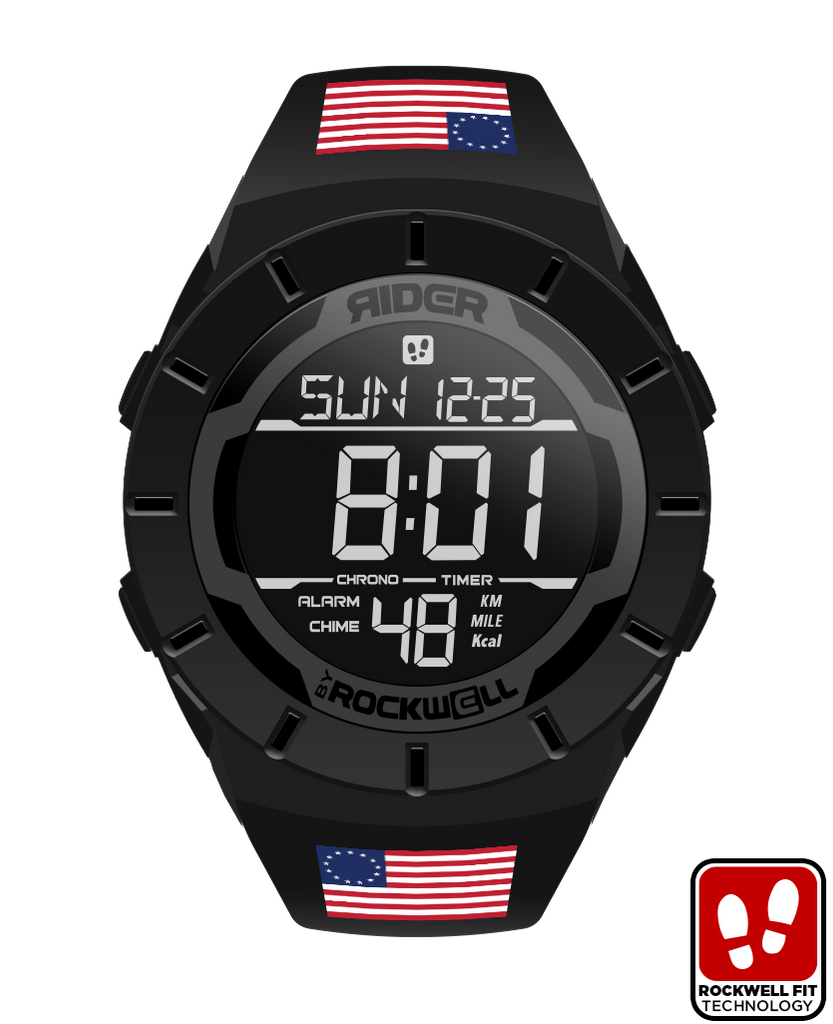 Coliseum Fit™ Betsy Ross Edition (Phantom Black) Watch
