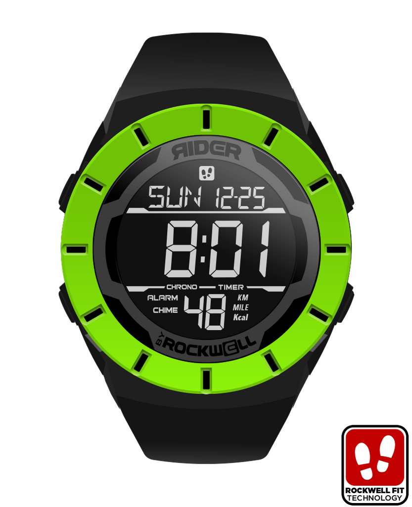 Coliseum Fit™ Halo Edition (Black/Green) Watch