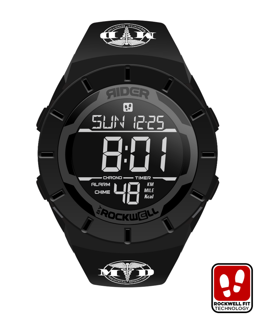 Coliseum Fit™ Medical Doctor Edition (Phantom Black) Watch
