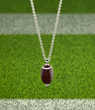 Load image into Gallery viewer, Football Spinner Pendant