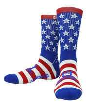 Load image into Gallery viewer, USA Stars &amp; Stripes Socks