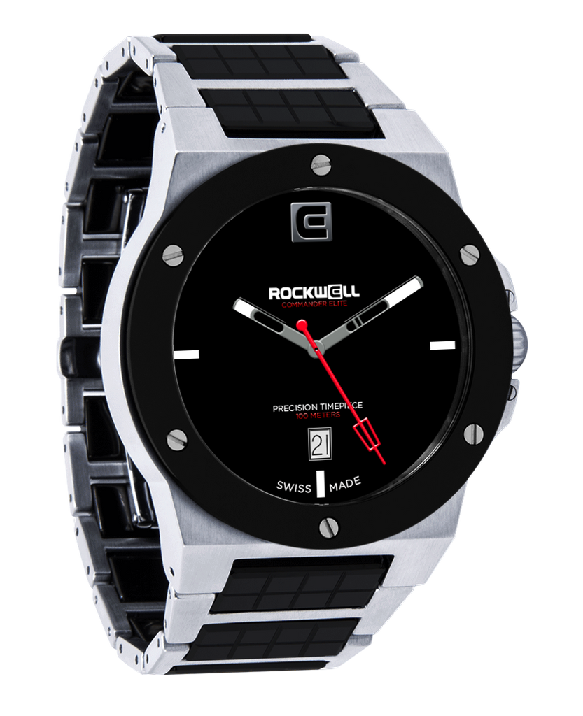 Commander Elite Tier 1 Edition (Silver/Black Ceramic) Watch