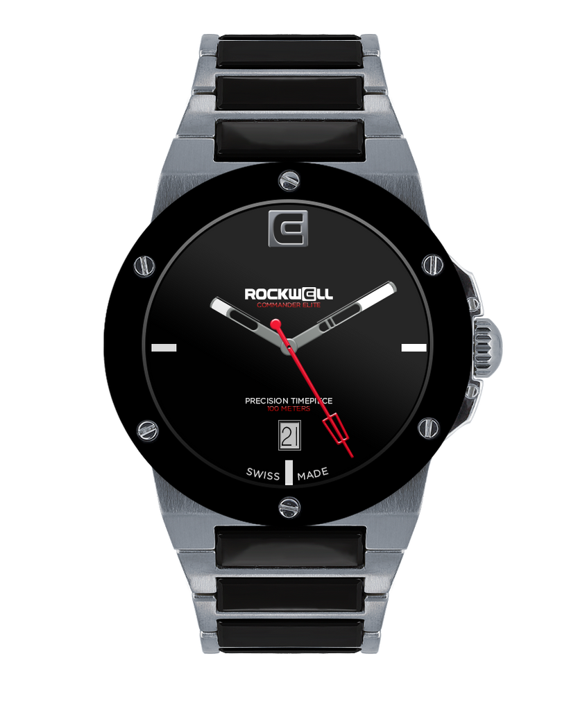 Commander Elite Tier 1 Edition (Silver/Black Ceramic) Watch