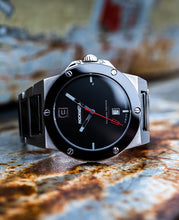Load image into Gallery viewer, Commander Elite Tier 1 Edition (Silver/Black Ceramic) Watch