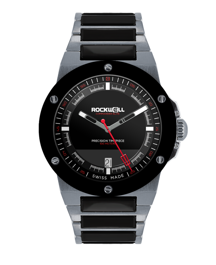 Commander Elite Tier 3 Edition(Silver/Black Ceramic) Watch