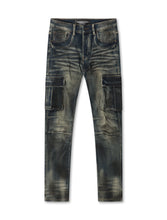 Load image into Gallery viewer, Valabasas Broken Skinny Jeans - Dirty Blue