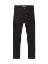 Load image into Gallery viewer, Valabasas Laddered Congo Skinny Jeans - Black