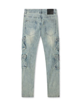 Load image into Gallery viewer, Serenede "Genesys" Cargo Skinny Jeans - Earth