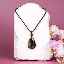 Load image into Gallery viewer, The ﻿Hypersthene Millionaire Manifestation Pendant