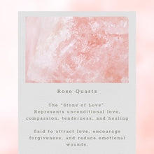 Load image into Gallery viewer, Rose Quartz Halo Jewelry Set