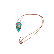 Load image into Gallery viewer, Handmade Replica Arrowhead Necklace