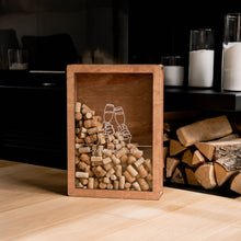 Load image into Gallery viewer, Wine Cork Box – Good Wine, Good Time