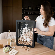 Load image into Gallery viewer, Wine Cork Box – Save Water, Drink Wine