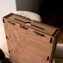 Load image into Gallery viewer, Wine Cork Box – Wine Because No Great Story Started with a Salad