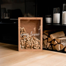 Load image into Gallery viewer, Wine Cork Box – Wine Lover