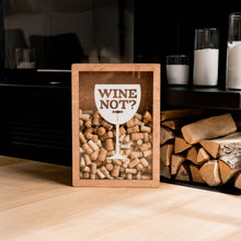 Load image into Gallery viewer, Wine Cork Box – Wine Not?