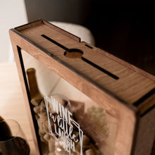Load image into Gallery viewer, Wine Cork Box – Wine a Little, Laugh a Lot