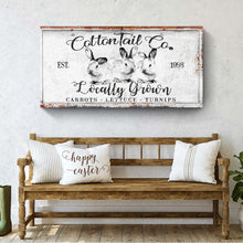 Load image into Gallery viewer, Vintage Cottontail Co Easter Sign III