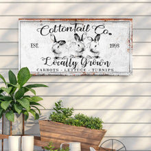Load image into Gallery viewer, Vintage Cottontail Co Easter Sign III