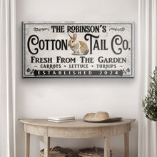 Load image into Gallery viewer, Vintage Cottontail Co Easter Sign