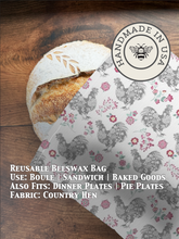 Load image into Gallery viewer, Bread Bag | Beeswaxed
