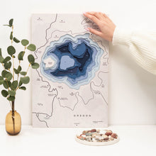 Load image into Gallery viewer, Crater Lake Wall Art
