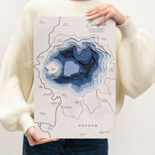 Load image into Gallery viewer, Crater Lake Wall Art