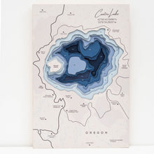 Load image into Gallery viewer, Crater Lake Wall Art