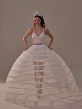 Load image into Gallery viewer, Crinoline Petticoat Skirt ,Hoop Skirt for Ball Gown,  Wedding &amp; Quinceañera Underskirt