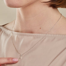 Load image into Gallery viewer, Cross Necklace, Sterling Silver