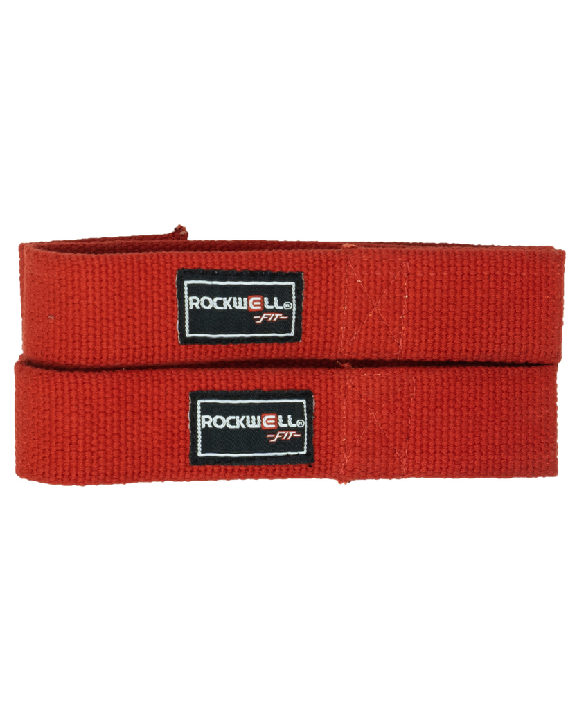 Rockwell Fit™ Lifting Straps (Red)