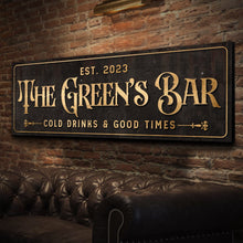 Load image into Gallery viewer, Custom Bar Sign III