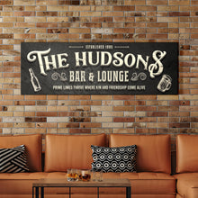 Load image into Gallery viewer, Custom Bar &amp; Lounge Sign II