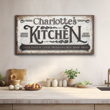 Load image into Gallery viewer, Custom Kitchen Sign II