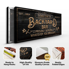 Load image into Gallery viewer, Custom Vintage Rust Basement Bar II