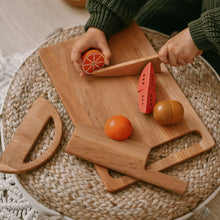 Load image into Gallery viewer, Safe Cutting Board and Knives