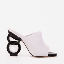 Load image into Gallery viewer, The Cymmer White Leather Women Sandal