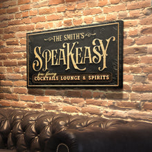 Load image into Gallery viewer, Speakeasy Personalized Bar Sign
