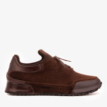 Load image into Gallery viewer, The Hudson Brown Suede Men Sneaker