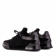 Load image into Gallery viewer, The Hudson Black Suede Men Sneaker