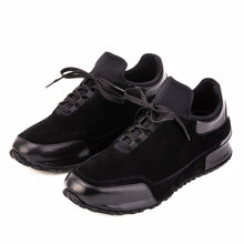 Load image into Gallery viewer, The Hudson Black Suede Men Sneaker
