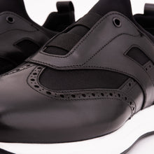 Load image into Gallery viewer, The Arcadia Black Leather Men Sneaker