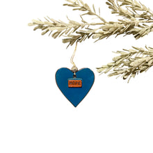 Load image into Gallery viewer, Ceramic Heart Ornament - Hope
