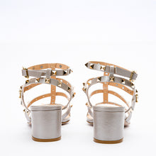 Load image into Gallery viewer, The Nejapa Beige Leather Multi Strap Women Sandal