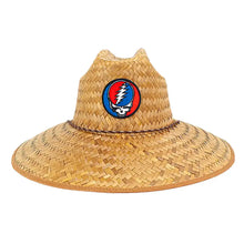 Load image into Gallery viewer, Peter Grimm Grateful Dead SYF (Steal Your Face) Hasselhoff - Straw Lifeguard Hat