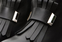 Load image into Gallery viewer, The Luksor Black Leather Block Heel Women Boot